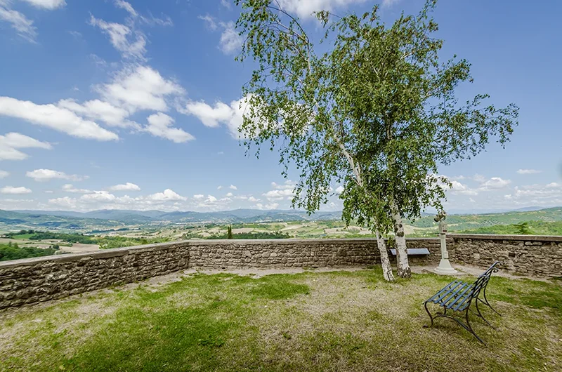 View from Montone - Italy